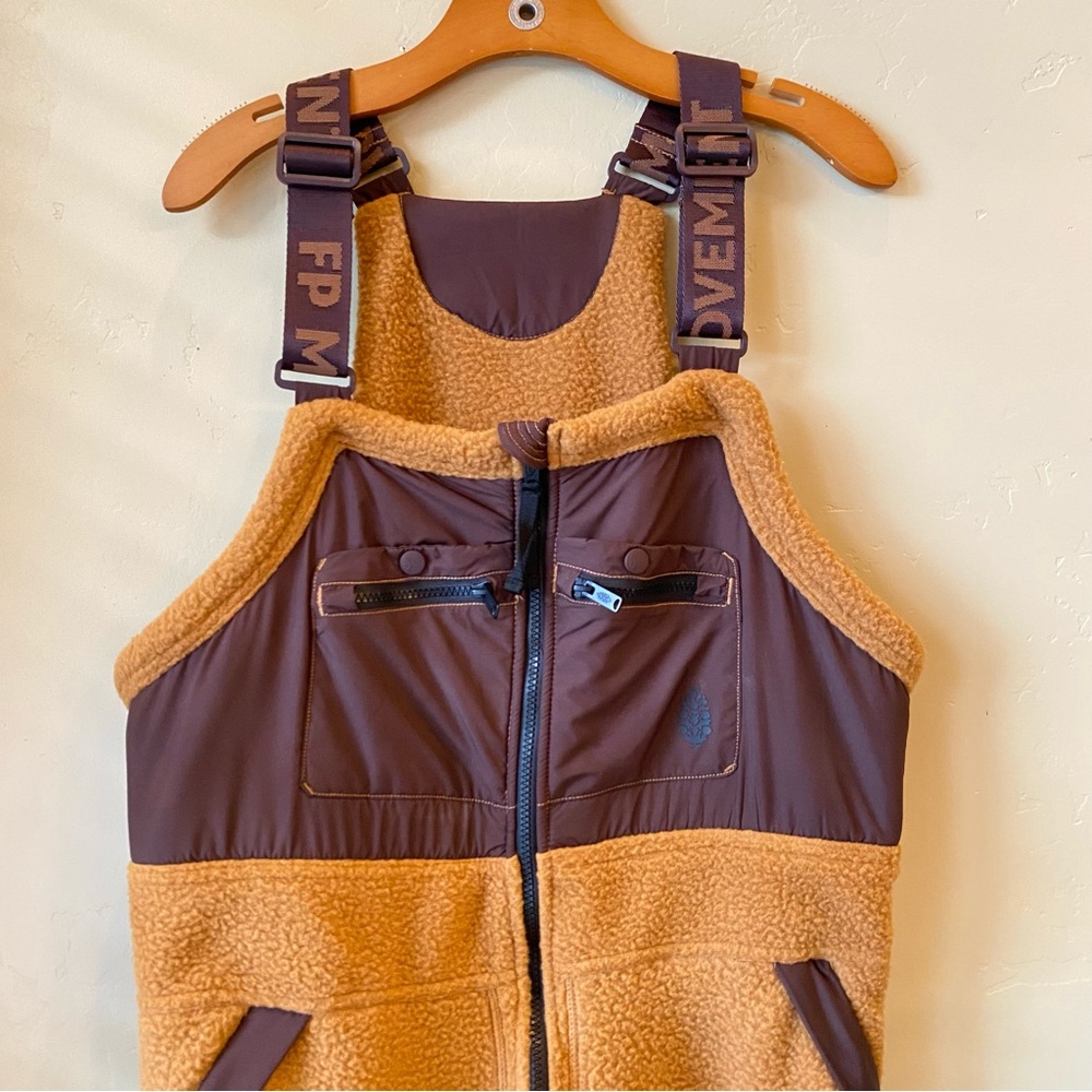 Free People Movement Hit The Slopes Overalls NWOT - Picture 6 of 16